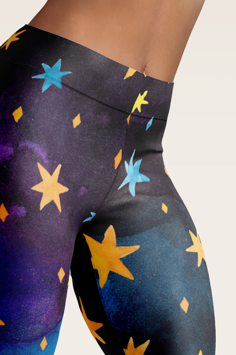 Svaha Constellation Glow-in-the-Dark Pocket Leggings L