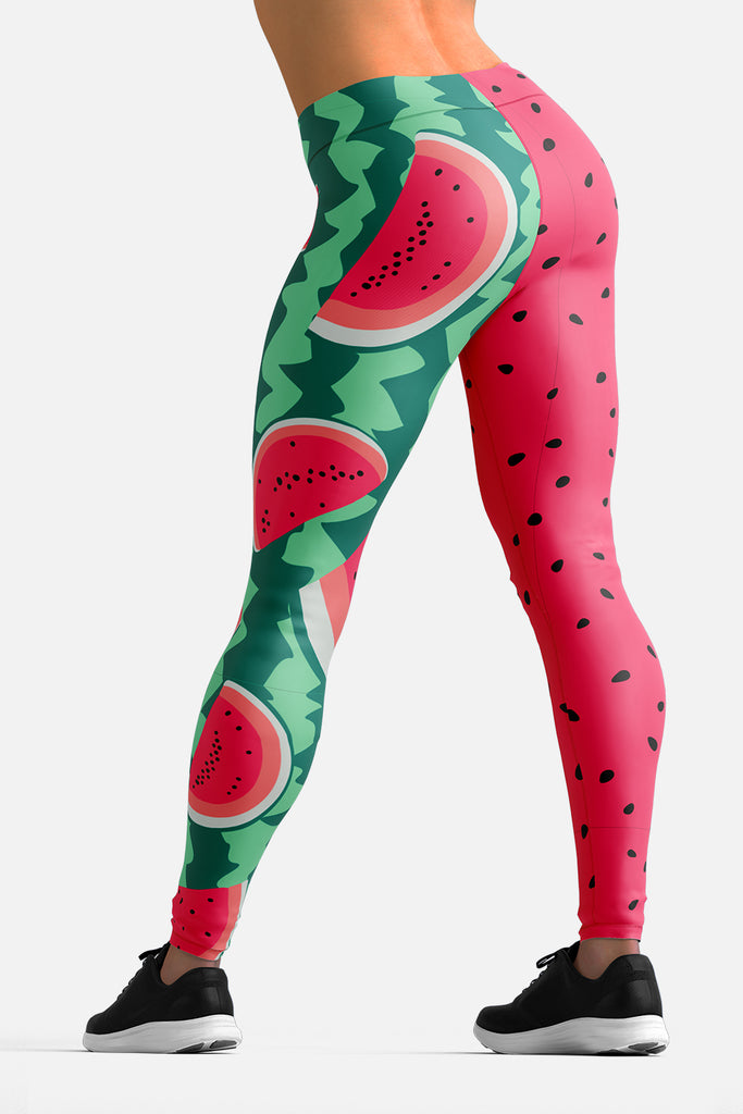 Watermelon Bulk Leggings – Black Bulk